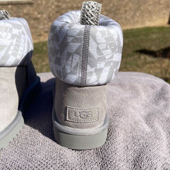 UGG Classic Mini Jersey Stripe Boots - Picture 8 of 14